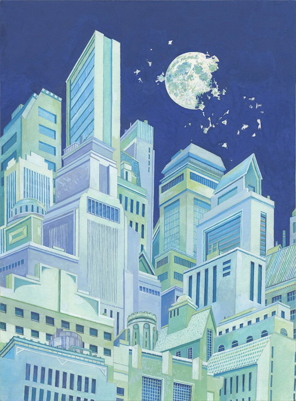 Destruction And Creation Marvelous Surreal Paintings By Michael Dandley 13