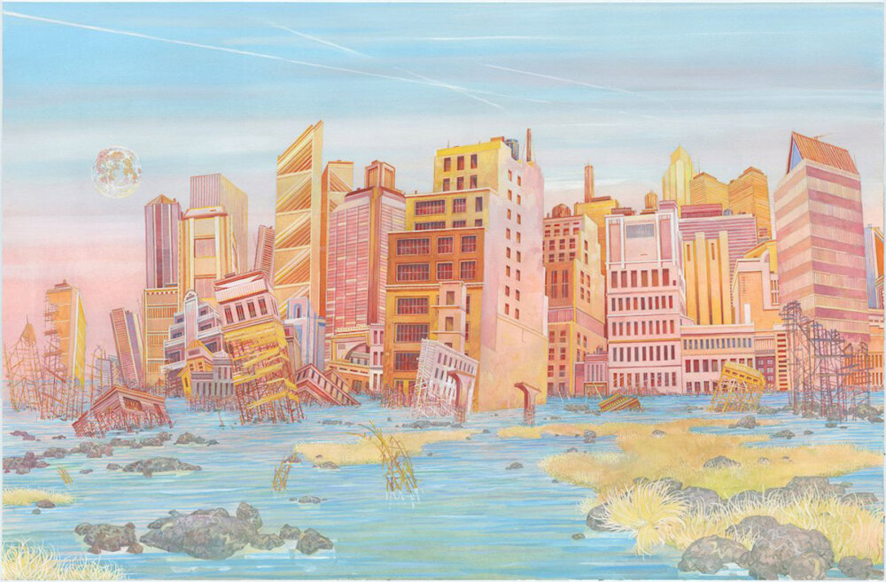 Destruction And Creation Marvelous Surreal Paintings By Michael Dandley 16