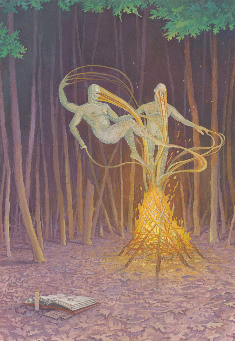 Destruction And Creation Marvelous Surreal Paintings By Michael Dandley 3