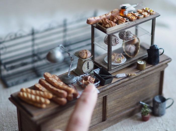 Enchanting Miniature Antique Dollhouse Furniture By Kiyomi 21