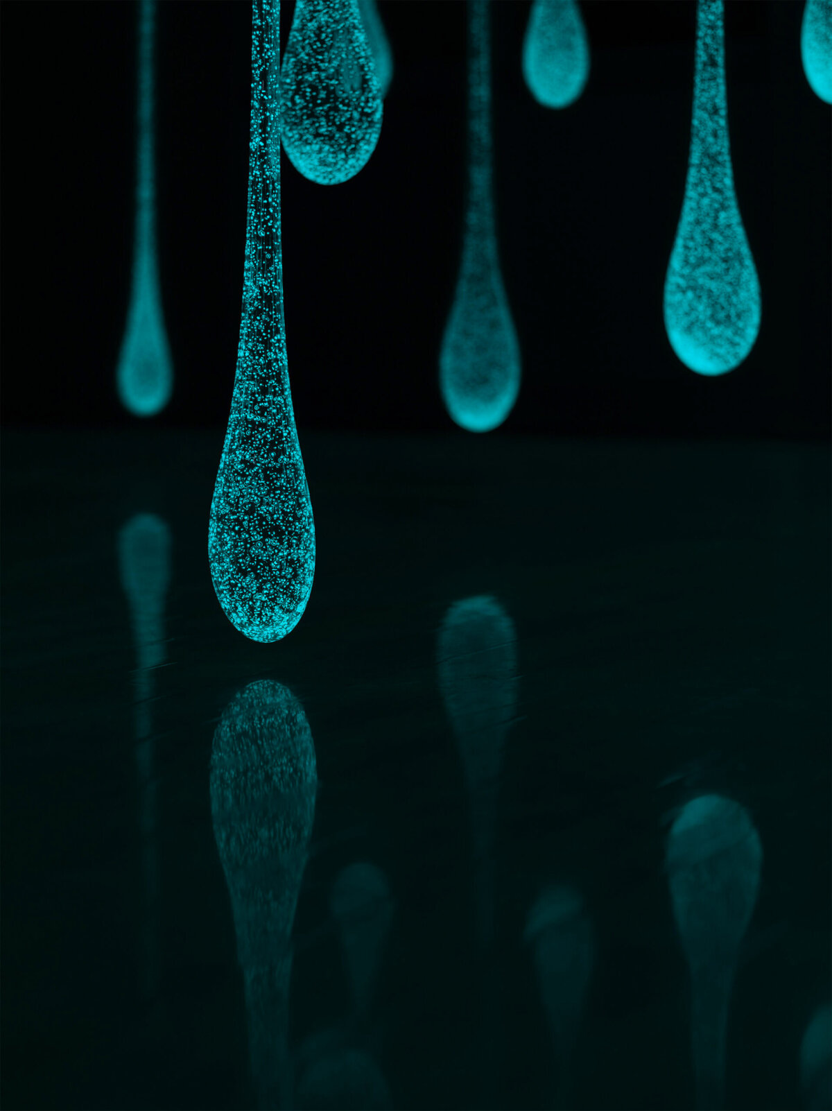Liquid Sunshine Fascinating Glow In The Dark Glass Sculptures By Rui Sasaki 7