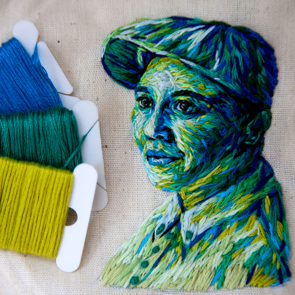 Queer Africa 2 Colorful Embroidered Portraits By Danielle Clough 2