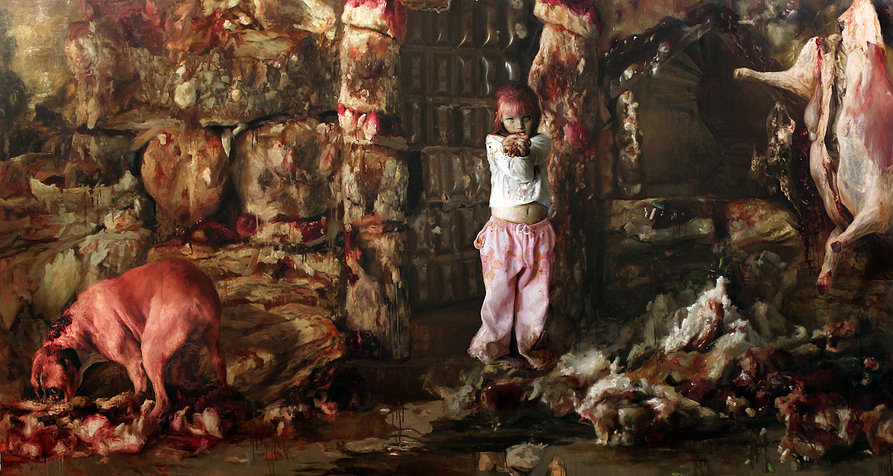 Somber And Surrealistic Baroque Like Paintings By Guillermo Lorca Garcia Huidobro 9