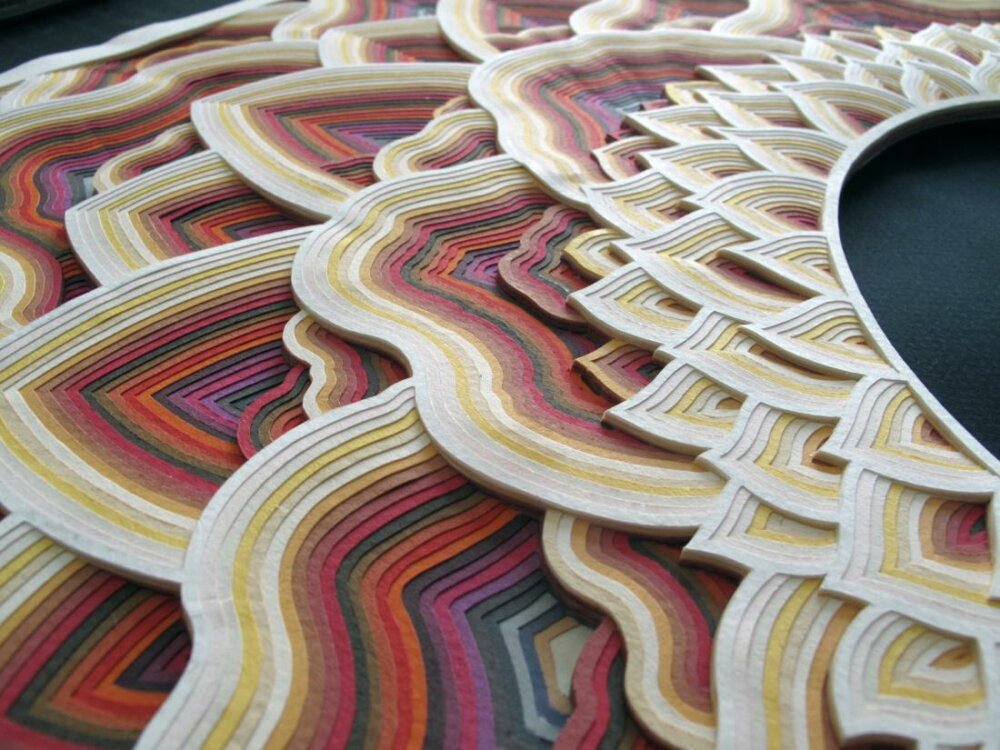 Stunning Laser Cut Wood Relief Sculptures By Gabriel Schama 17