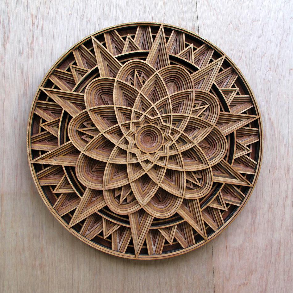 Stunning Laser Cut Wood Relief Sculptures By Gabriel Schama 4