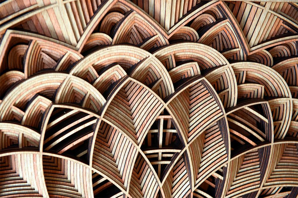 Stunning Laser Cut Wood Relief Sculptures By Gabriel Schama 7