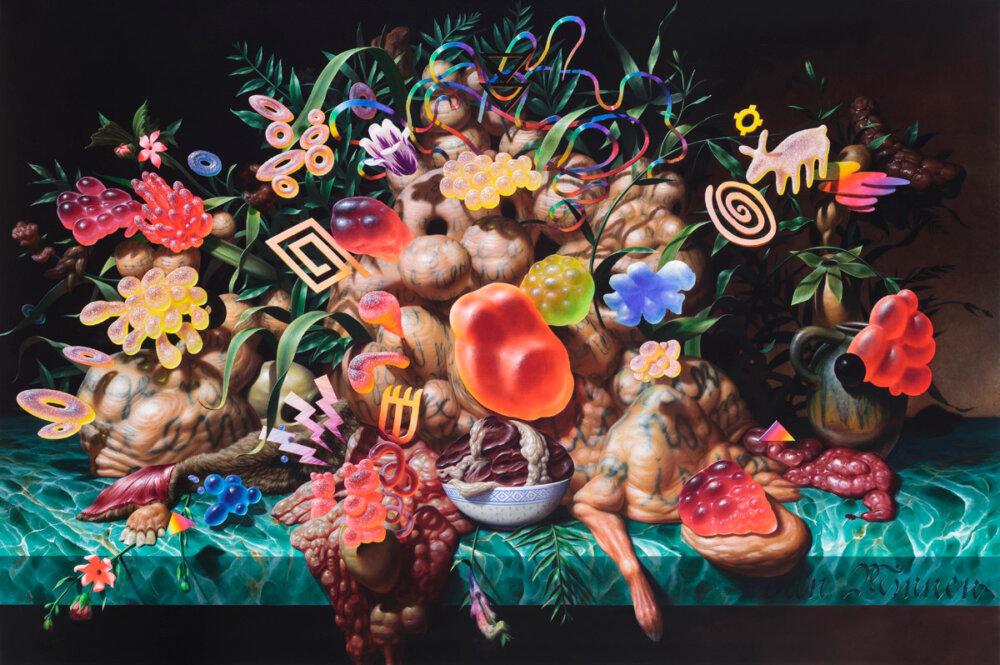 Surreal Gummy Candy The Vibrant And Colorful Photo Realistic Paintings Of Christian Rex Van Minnen 12