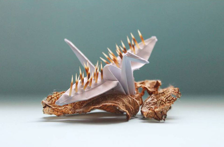 The Beautifully Detailed Origami Birds Of Cristian Marianciuc 12