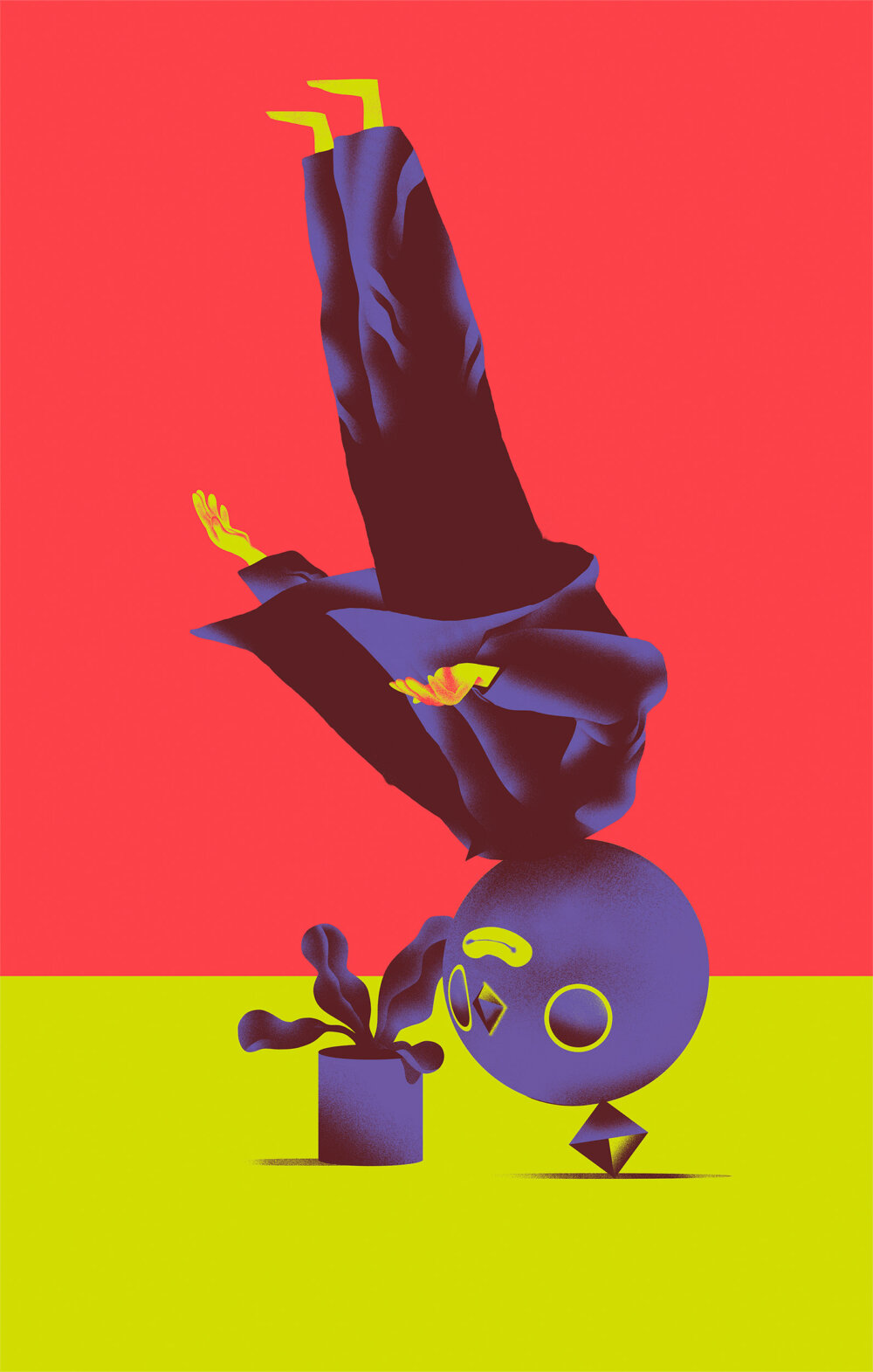 The Otherworldly Editorial Illustrations Of Sandro Rybak 11