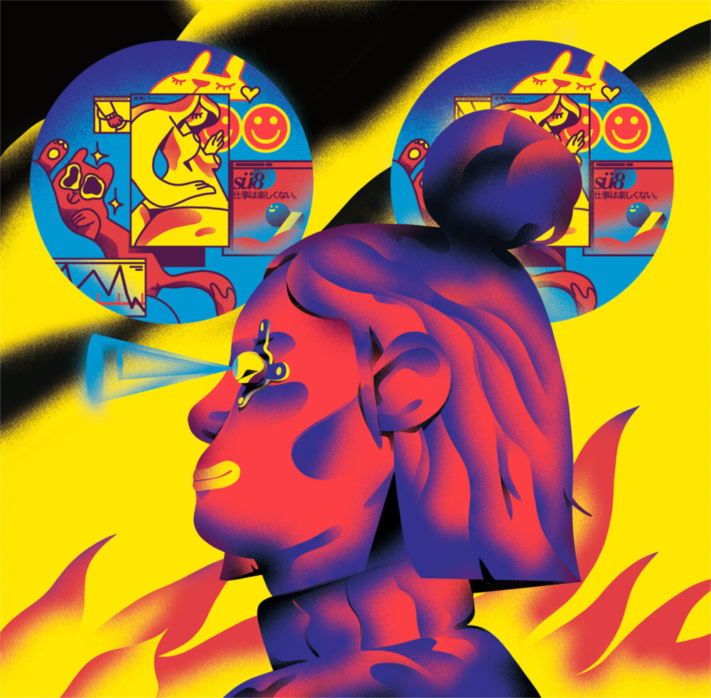 The Otherworldly Editorial Illustrations Of Sandro Rybak 16