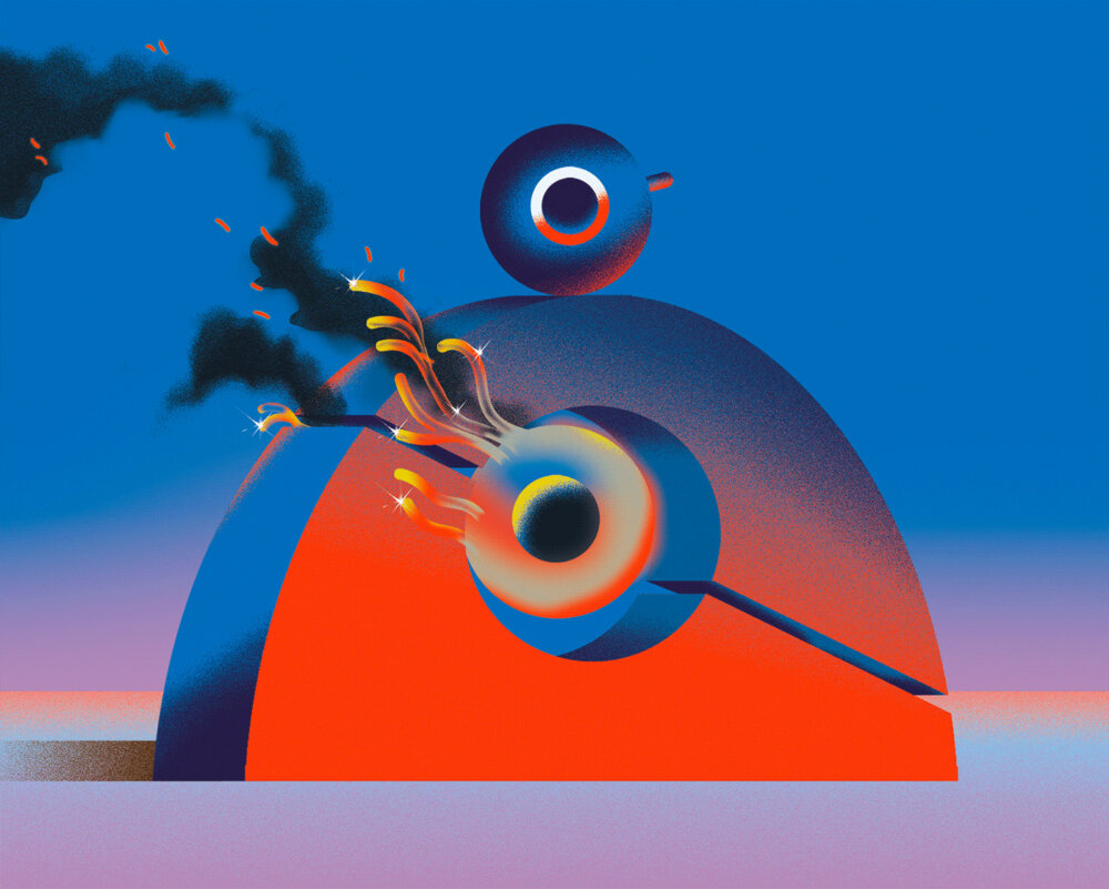 The Otherworldly Editorial Illustrations Of Sandro Rybak 3