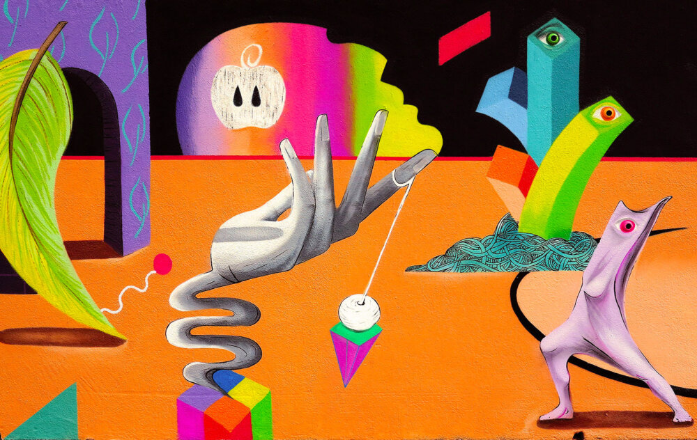 The Surreal And Psychedelic Street Art Of Magda Cwik 13