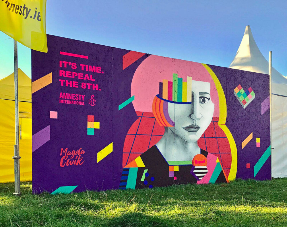 The Surreal And Psychedelic Street Art Of Magda Cwik 16