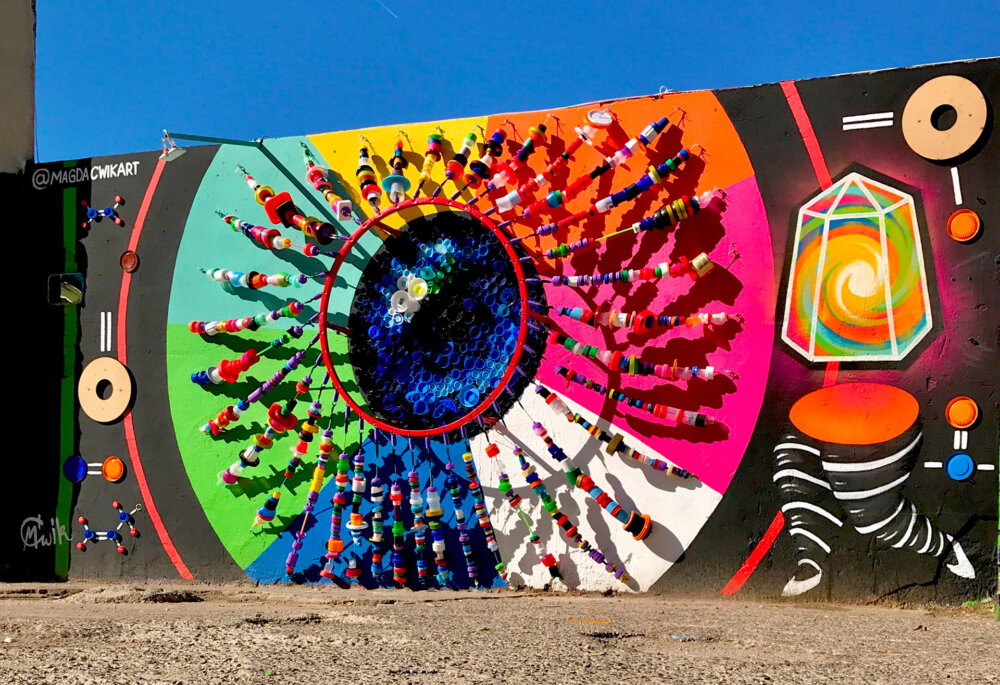 The Surreal And Psychedelic Street Art Of Magda Cwik 4