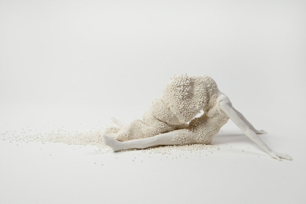 The Surreal Sculptures Of Figures Fused With Organic Forms By Claudia Fontes 2