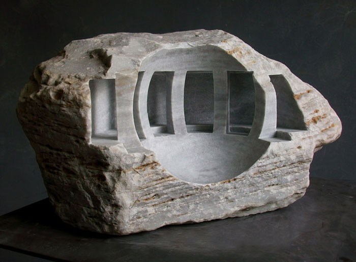 Classical Architecture Carved Into Stones And Marble Blocks By Matthew Simmonds 16