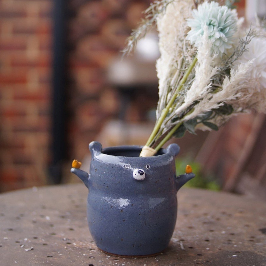 Cute Handmade Ceramics In The Shape Of Bears By Chi 8