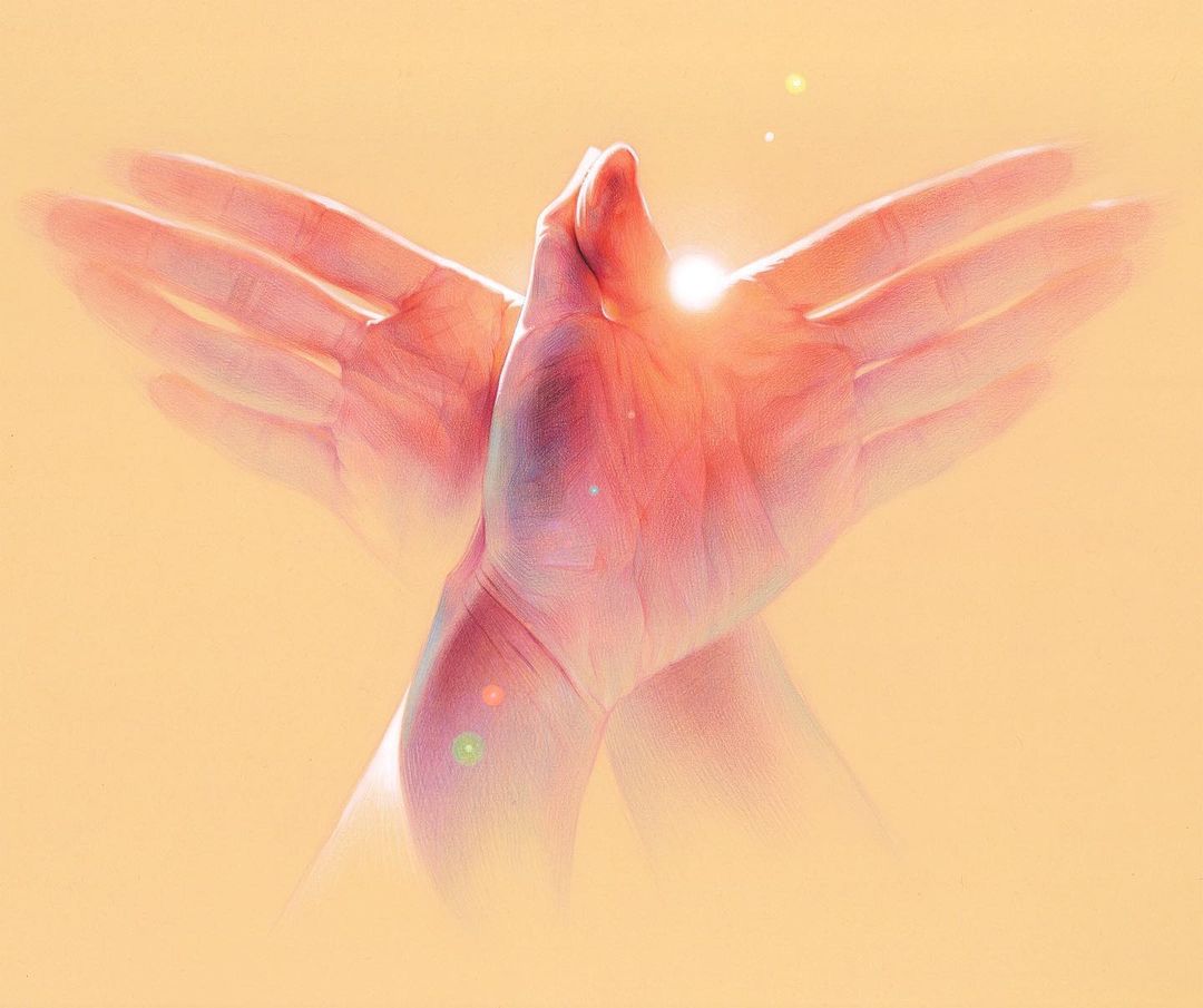 Expressive Anatomical Colored Pencil Drawings By Wanjin Gim 13