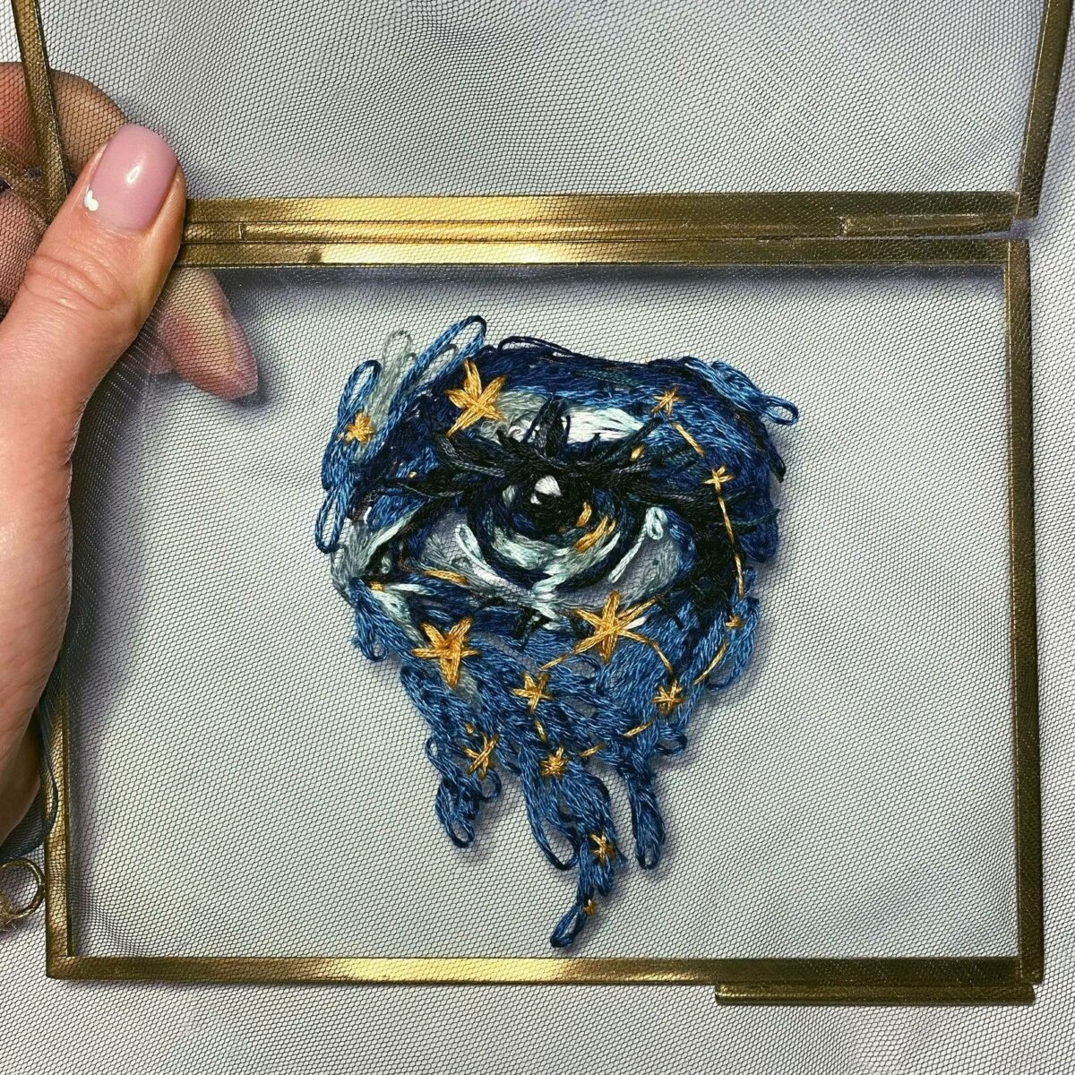 Extraordinary Embroidered Portraits And Illustrations By Katerina Marchenko 12