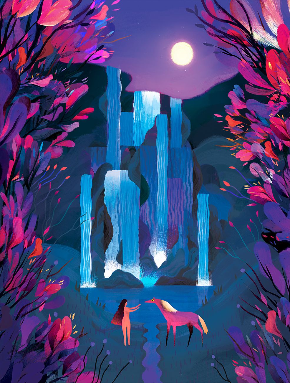 Exuberant Illustrations In Vivid Colors By Juliette Oberndorfer 2