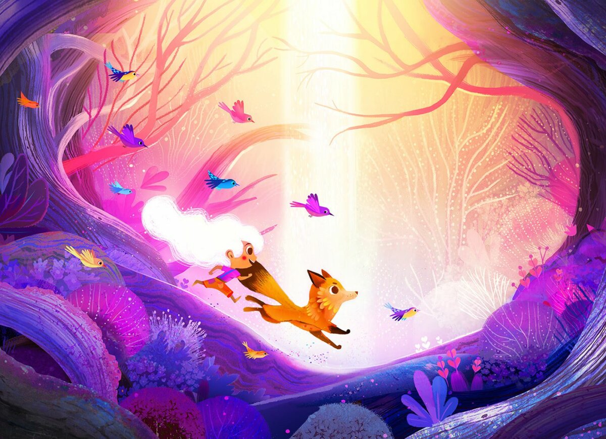 Exuberant Illustrations In Vivid Colors By Juliette Oberndorfer 7