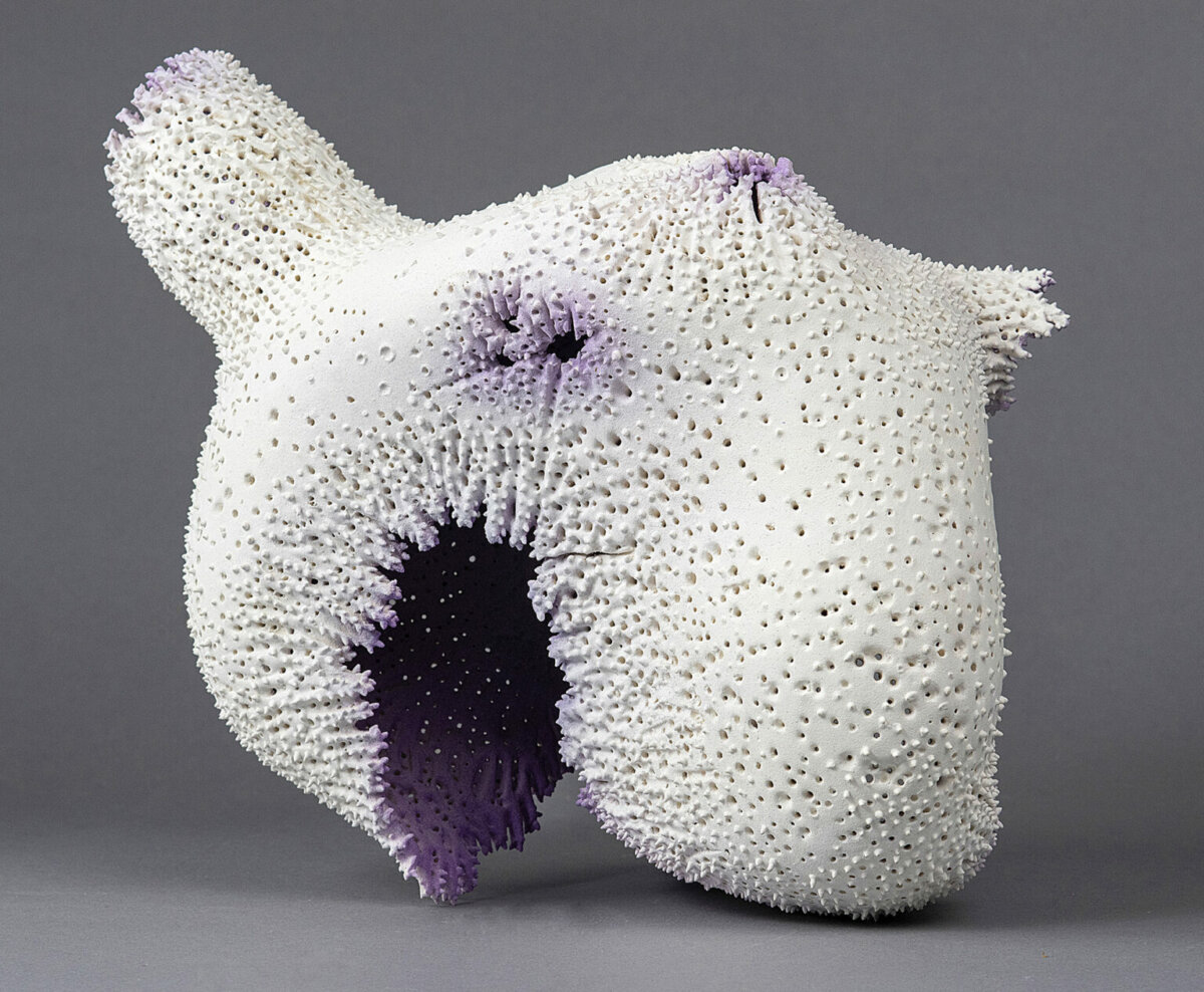Marine Abstracts Coral Like Ceramic Sculptures By Marguerita Hagan 4