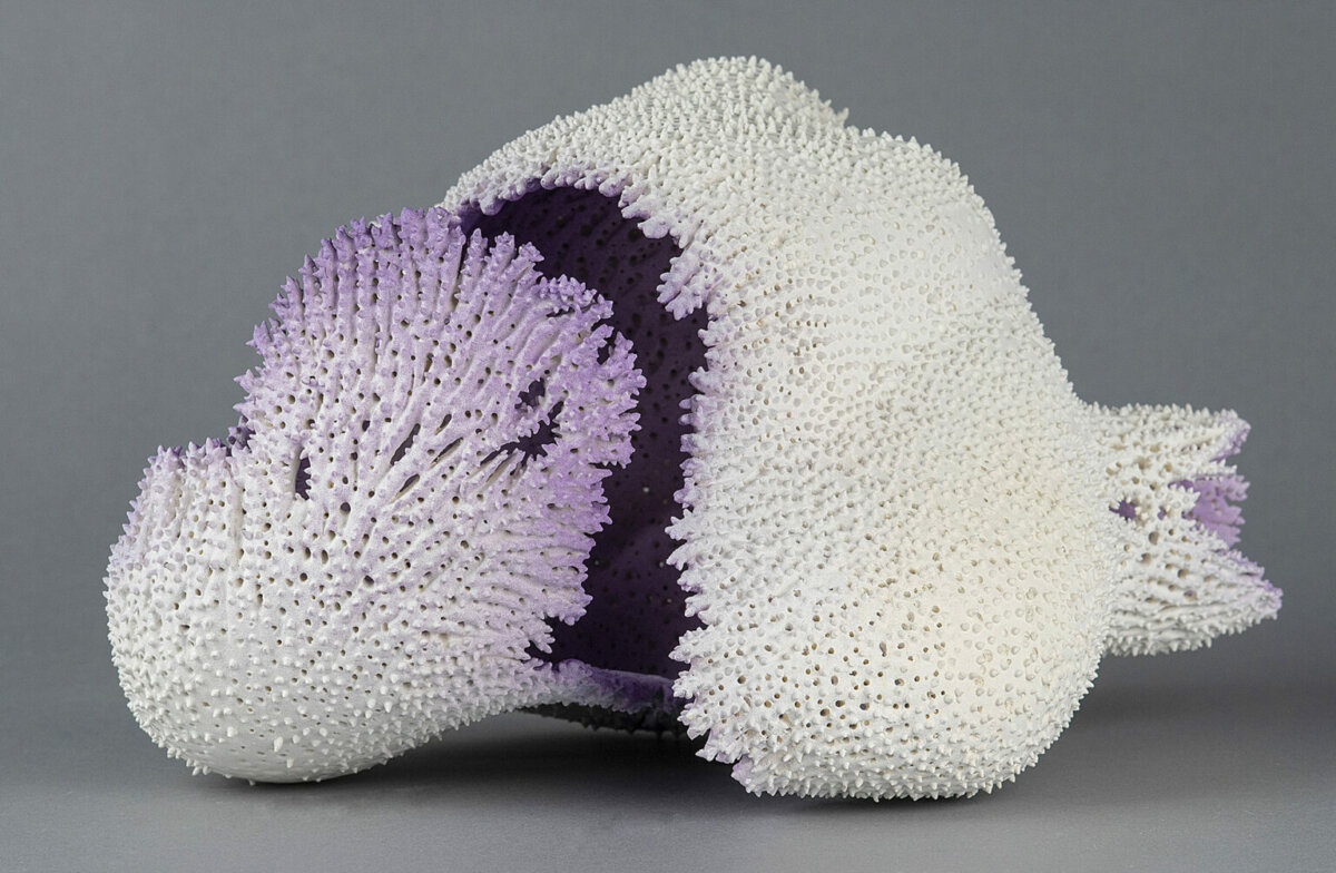 Marine Abstracts Coral Like Ceramic Sculptures By Marguerita Hagan 5
