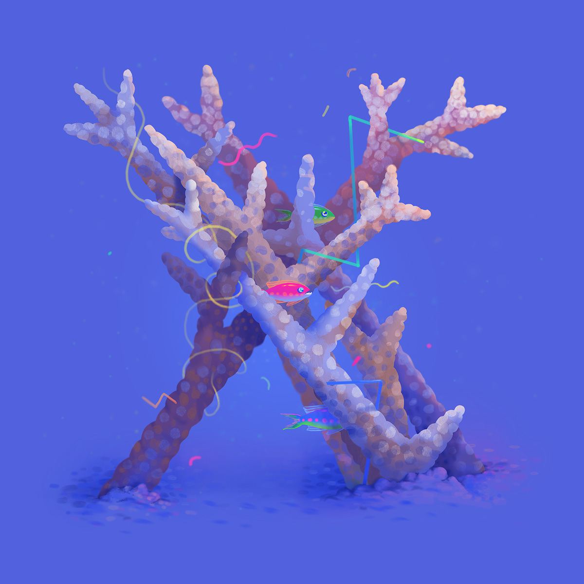 Speaking Coral Gorgeous Lush Coral Shaped Alphabet By Lena Vargas 24