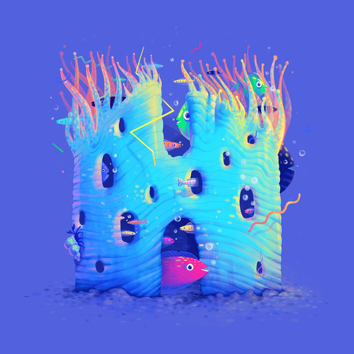 Speaking Coral Gorgeous Lush Coral Shaped Alphabet By Lena Vargas 8