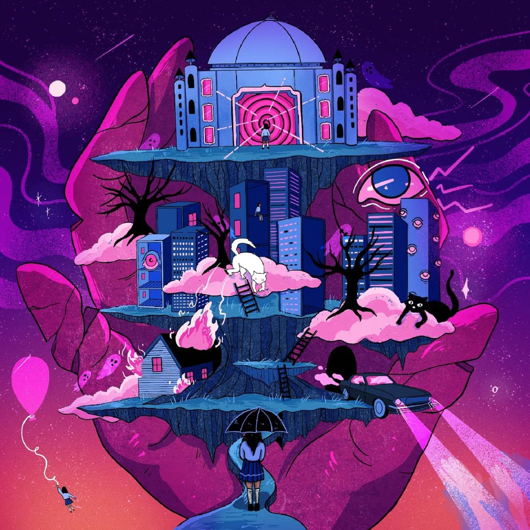 The Dark And Pop Surrealist Illustrations Of Andreea Dumuta 15