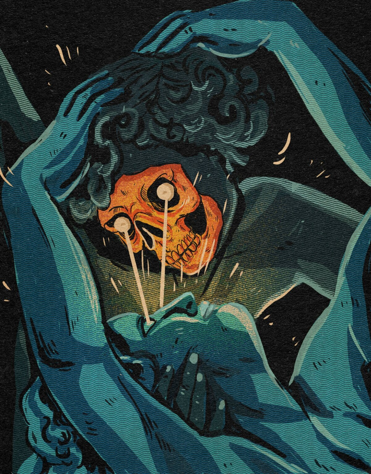 The Dark And Pop Surrealist Illustrations Of Andreea Dumuta 2