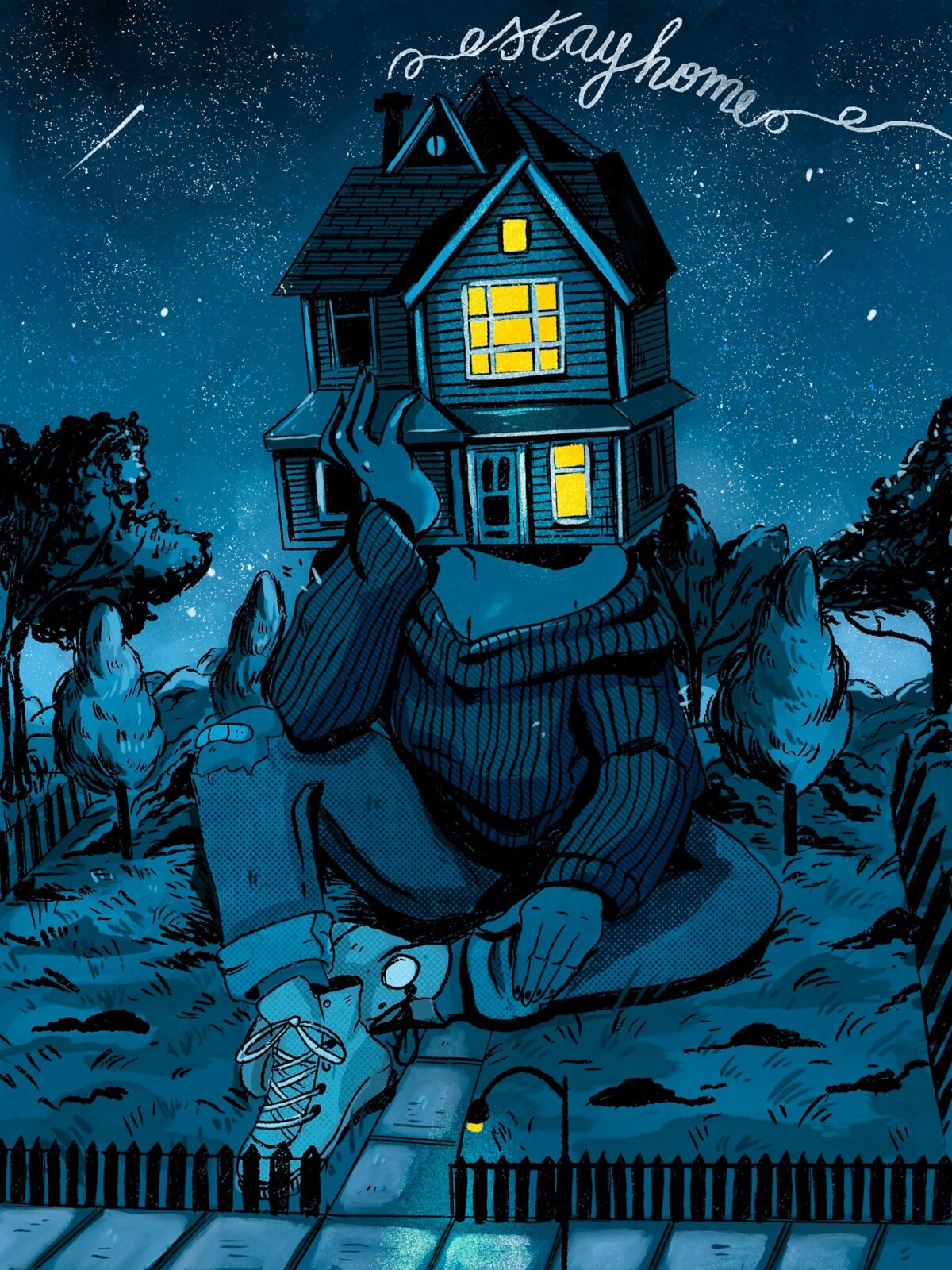 The Dark And Pop Surrealist Illustrations Of Andreea Dumuta 3