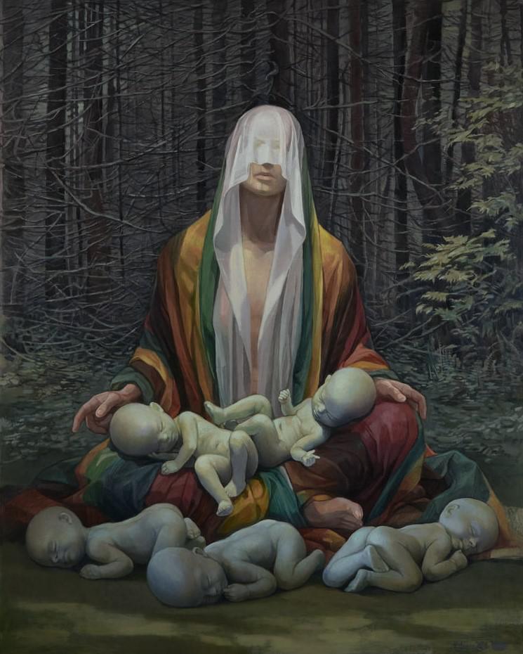 The Formidable Surrealist Oil And Resin Paintings Of Miroslaw Siara 15