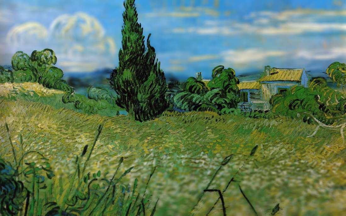 Tilt Shift Effect Wonderfully Applied To Van Gogh Paintings By Melonshade 3