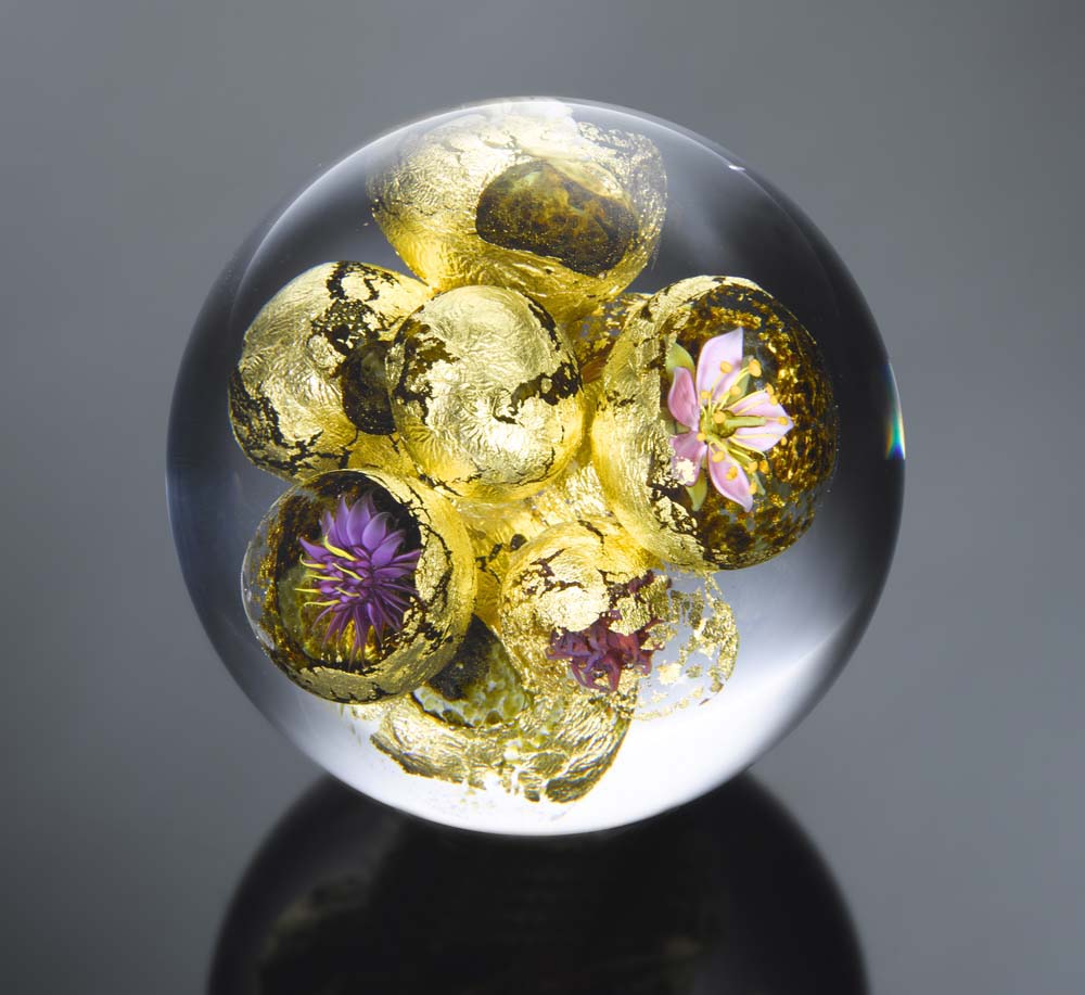 Conserved Nature Magnificent Artistic Glass Paperweights By Paul J Stankard 4