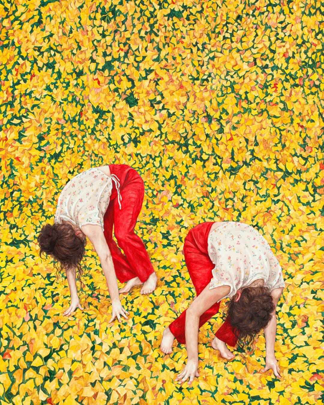 Energetic Paintings Full Of Patterns On Children Adventures By Monica Rohan 13