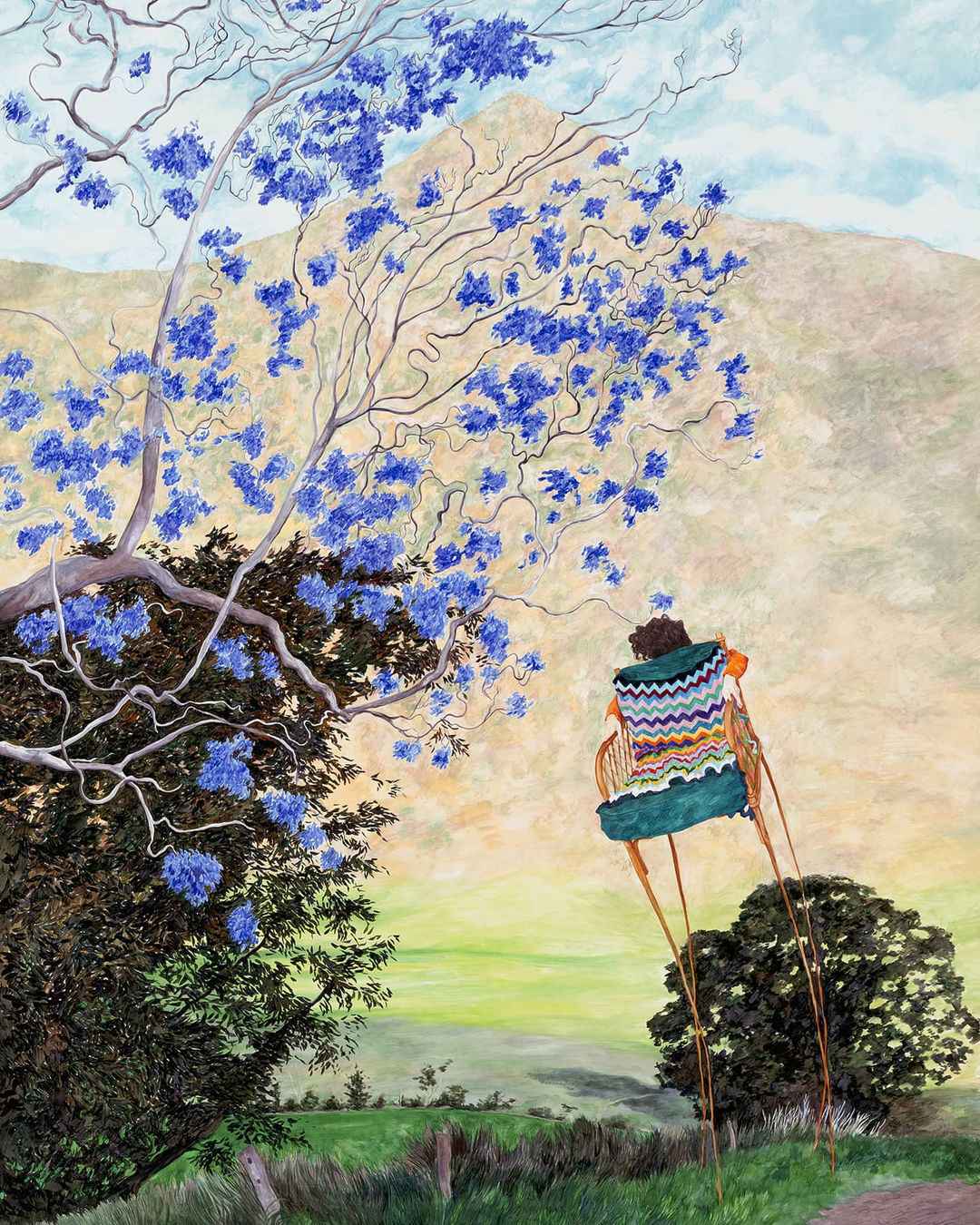 Energetic Paintings Full Of Patterns On Children Adventures By Monica Rohan 14