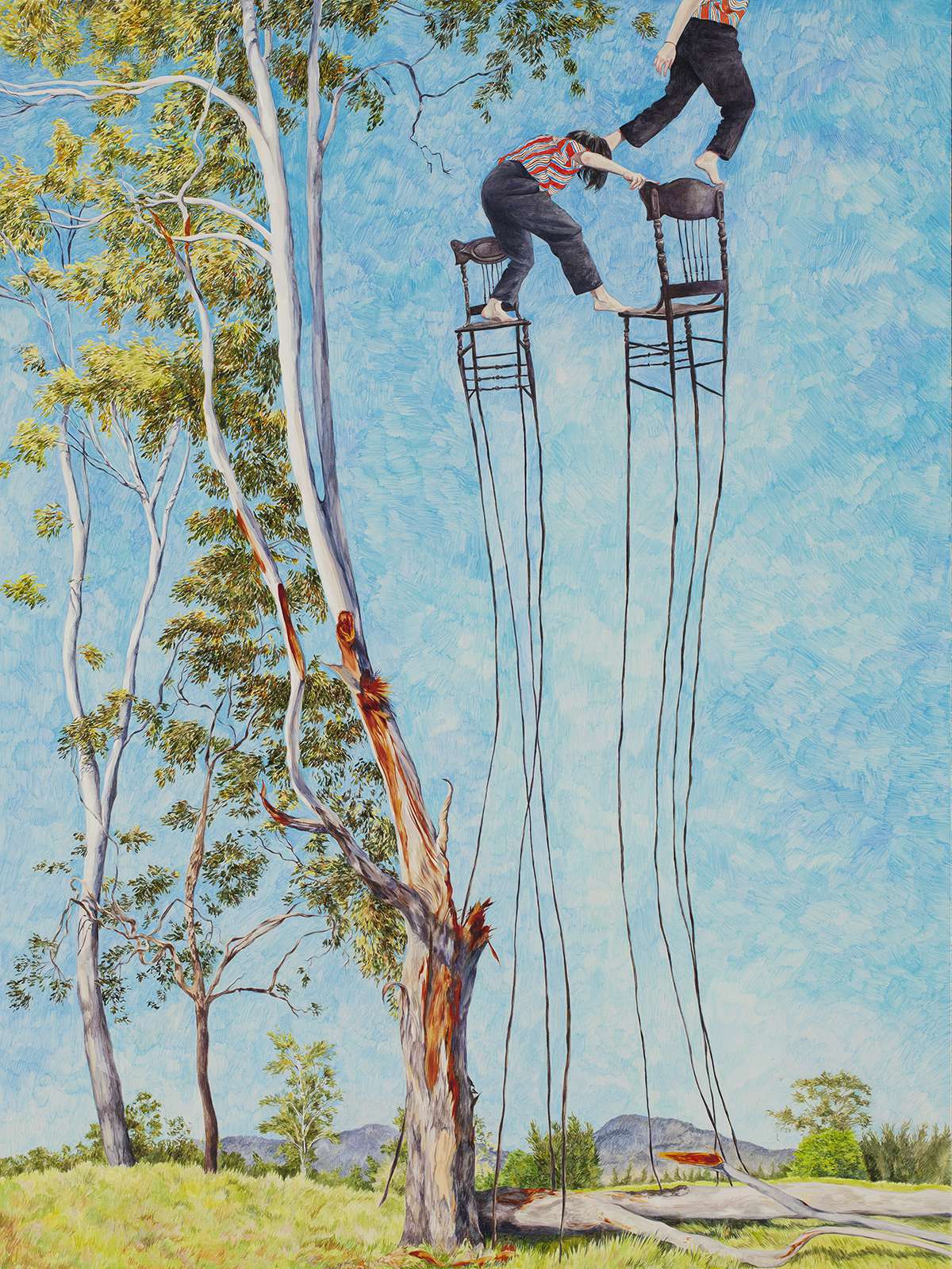 Energetic Paintings Full Of Patterns On Children Adventures By Monica Rohan 4