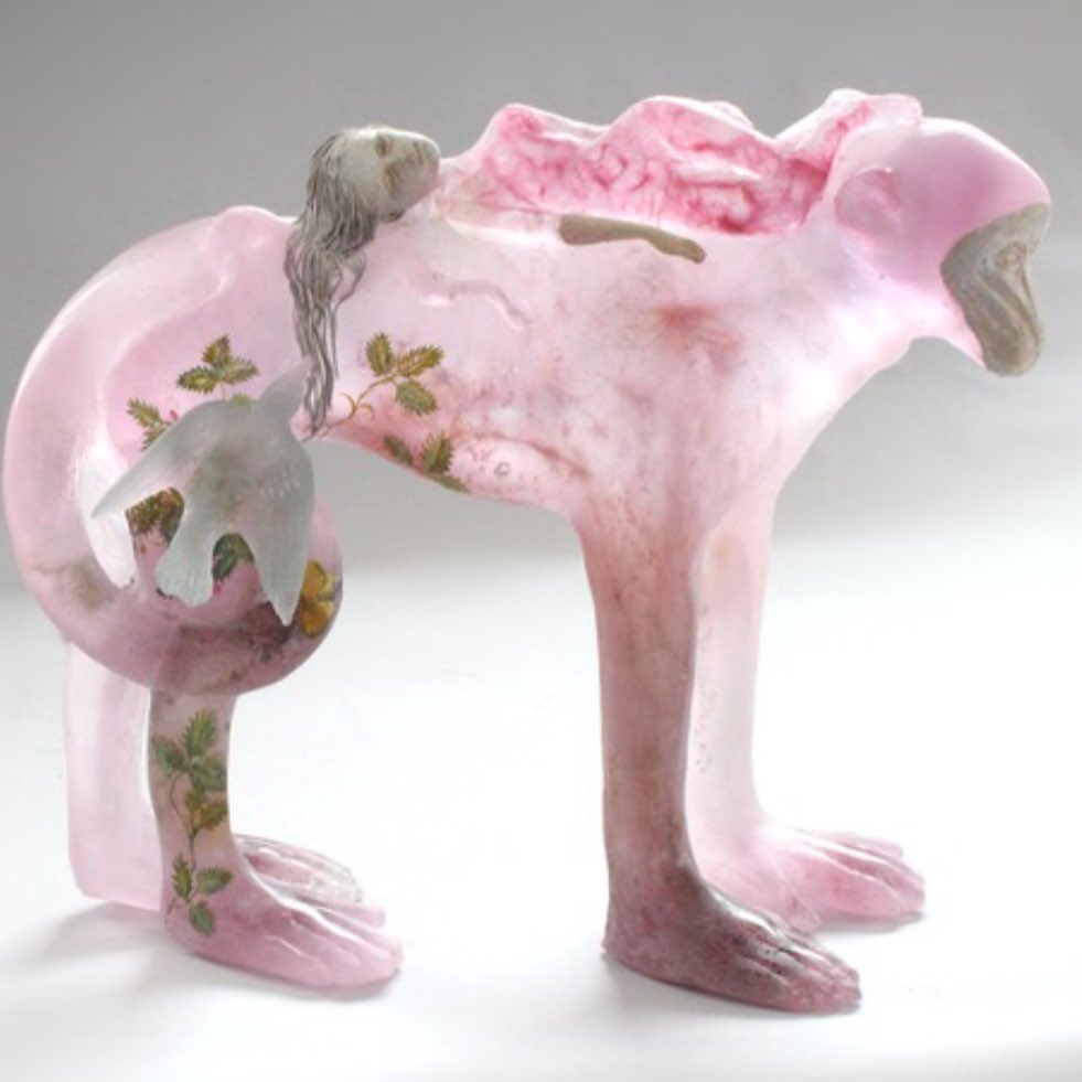 Ethereal Surrealist Sculptures Made Of Translucent Glass And Clay By Christina Bothwell 14