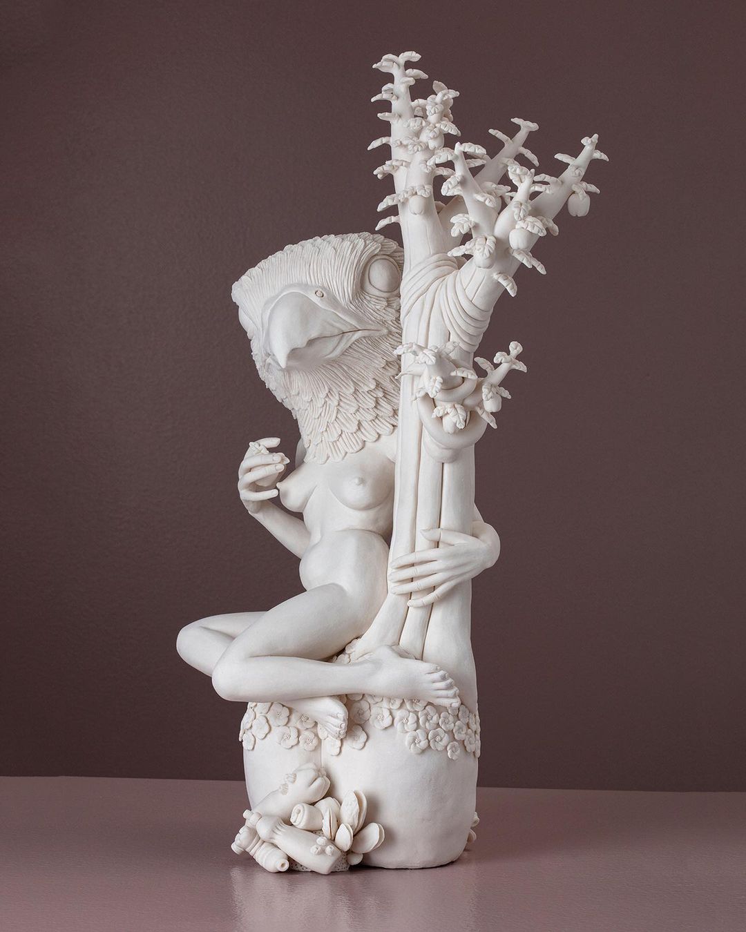 Fabulous Sculptures Of Human Animal Hybrids By Crystal Morey 11