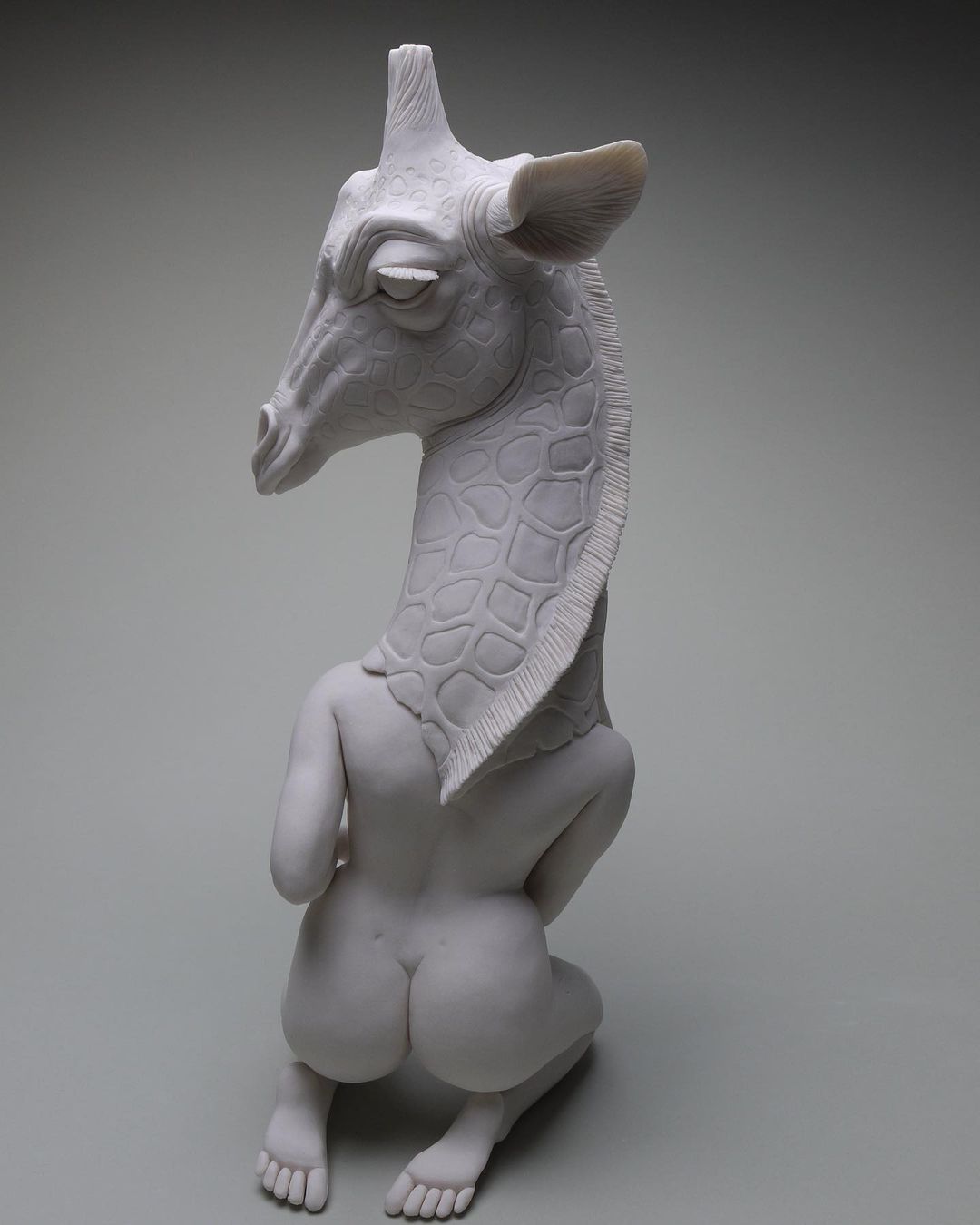 Fabulous Sculptures Of Human Animal Hybrids By Crystal Morey 2