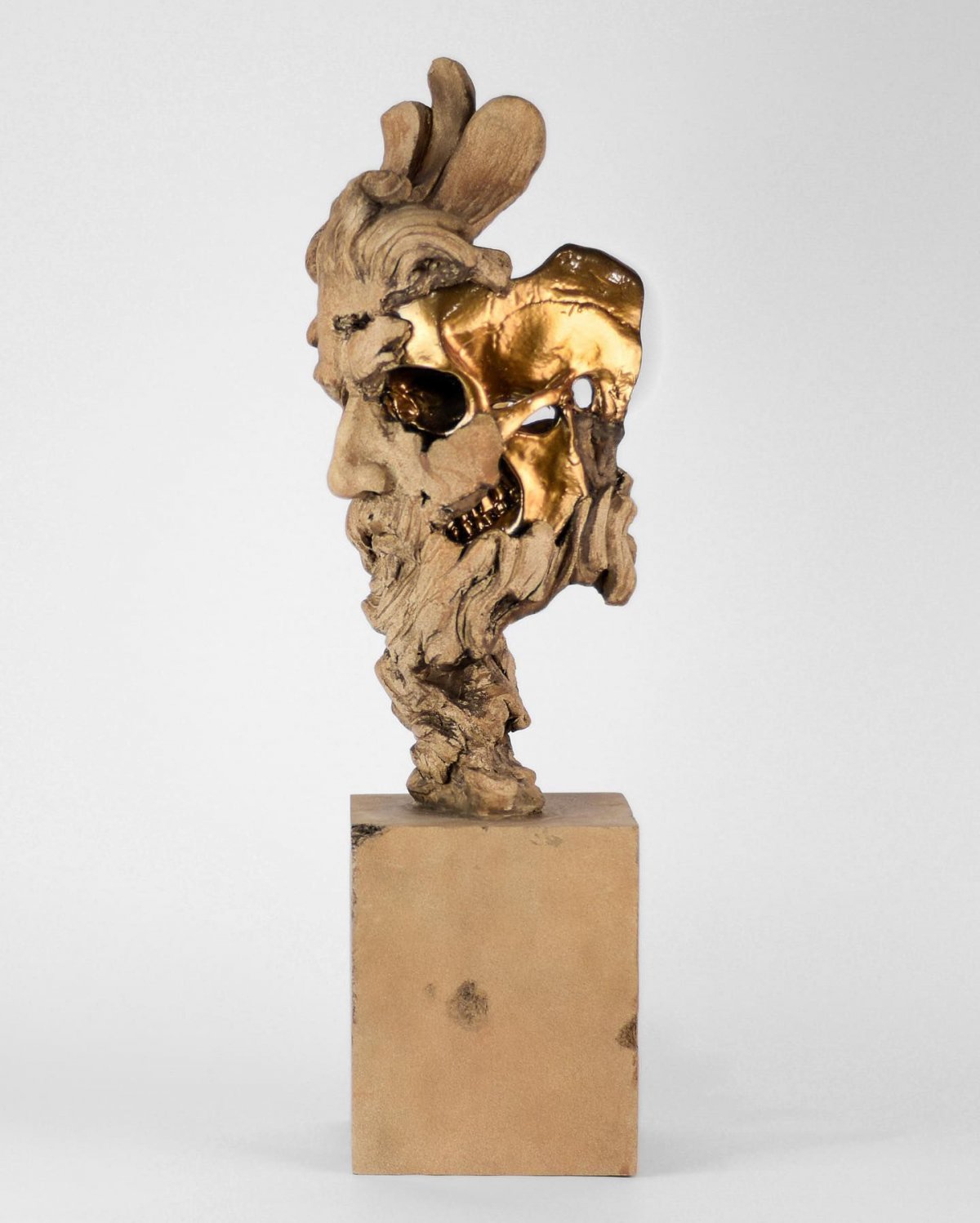 Incredible Human Skull Sculptures By Jack Of The Dust 13