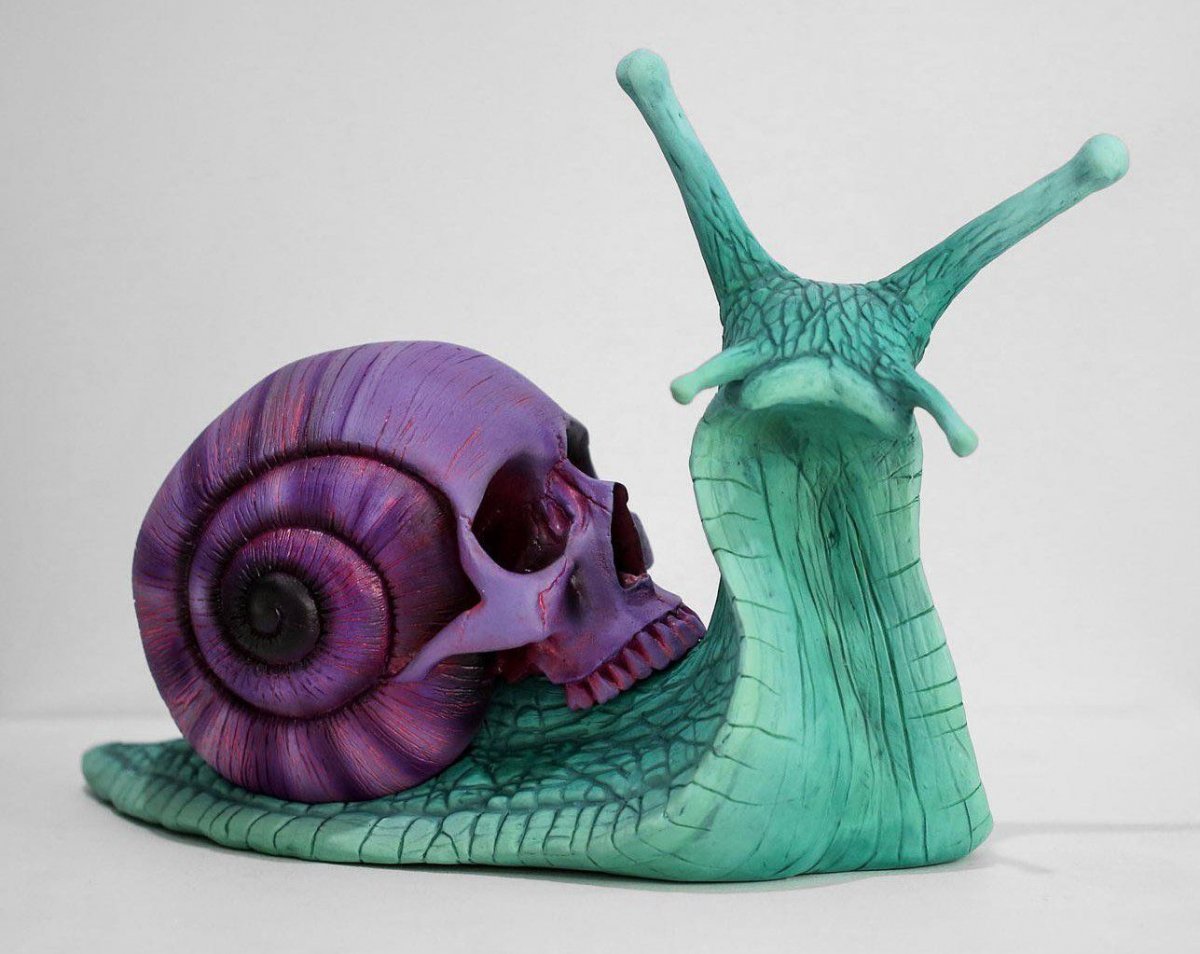 Incredible Human Skull Sculptures By Jack Of The Dust 3