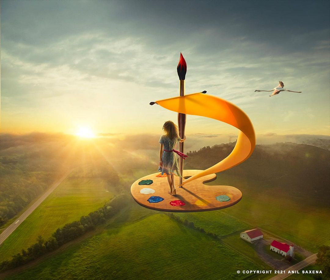Striking Photo Compositions Of Dreamy Worlds By Anil Saxena 3