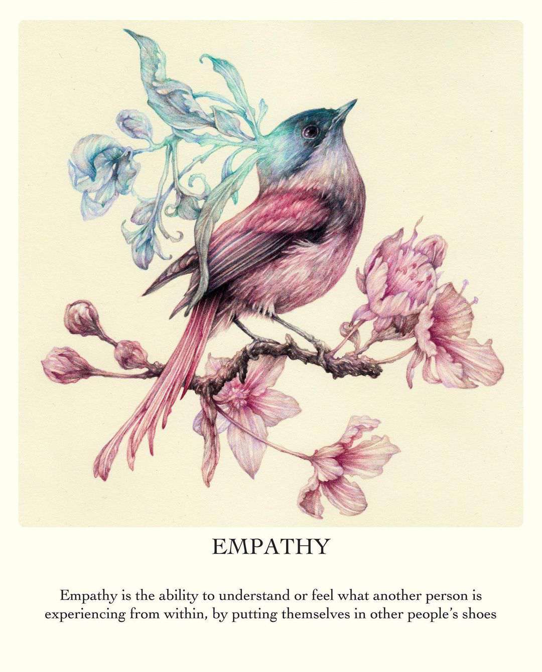 Surrealistic And Allegorical Fauna And Flora Colored Pencil Drawings By Marco Mazzoni 10