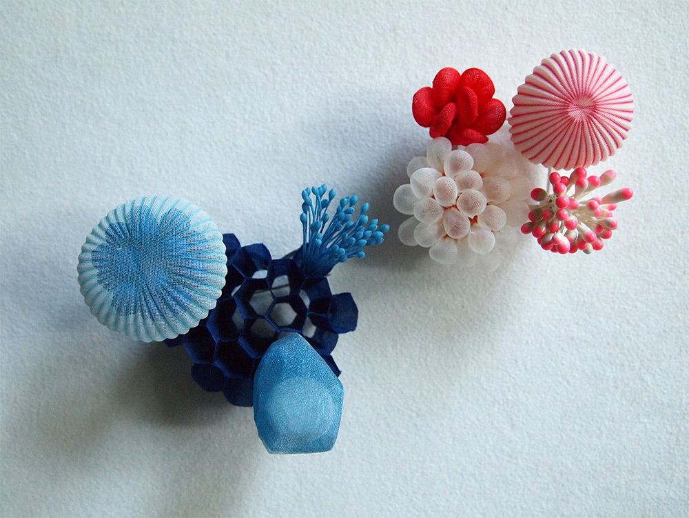 Absolutely Stunning Translucent Textile Sculptures In The Shape Of Organisms And Common Objects By Mariko Kusumoto 15