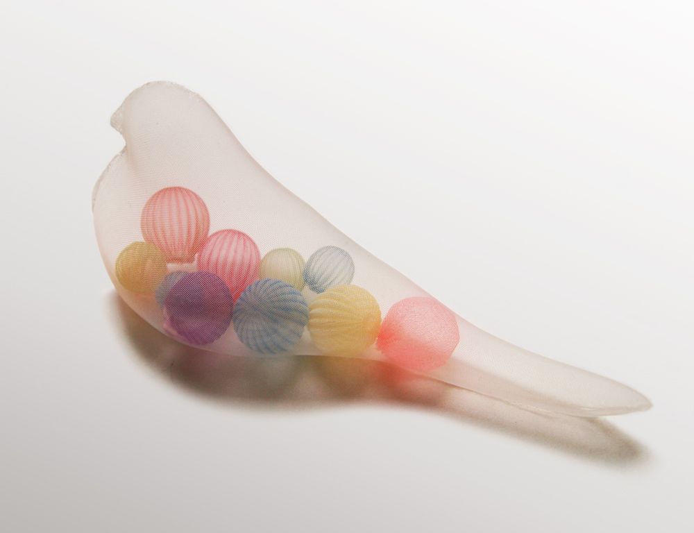 Absolutely Stunning Translucent Textile Sculptures In The Shape Of Organisms And Common Objects By Mariko Kusumoto 18