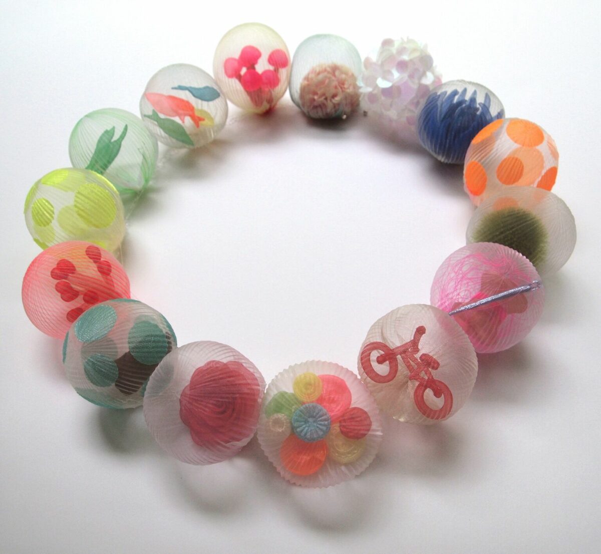 Absolutely Stunning Translucent Textile Sculptures In The Shape Of Organisms And Common Objects By Mariko Kusumoto 6