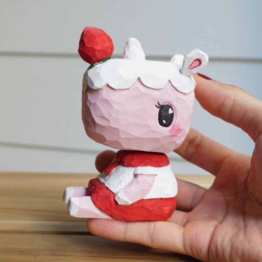 Adorable Cartoon Characters Made From Wood By Parn Aniwat 10