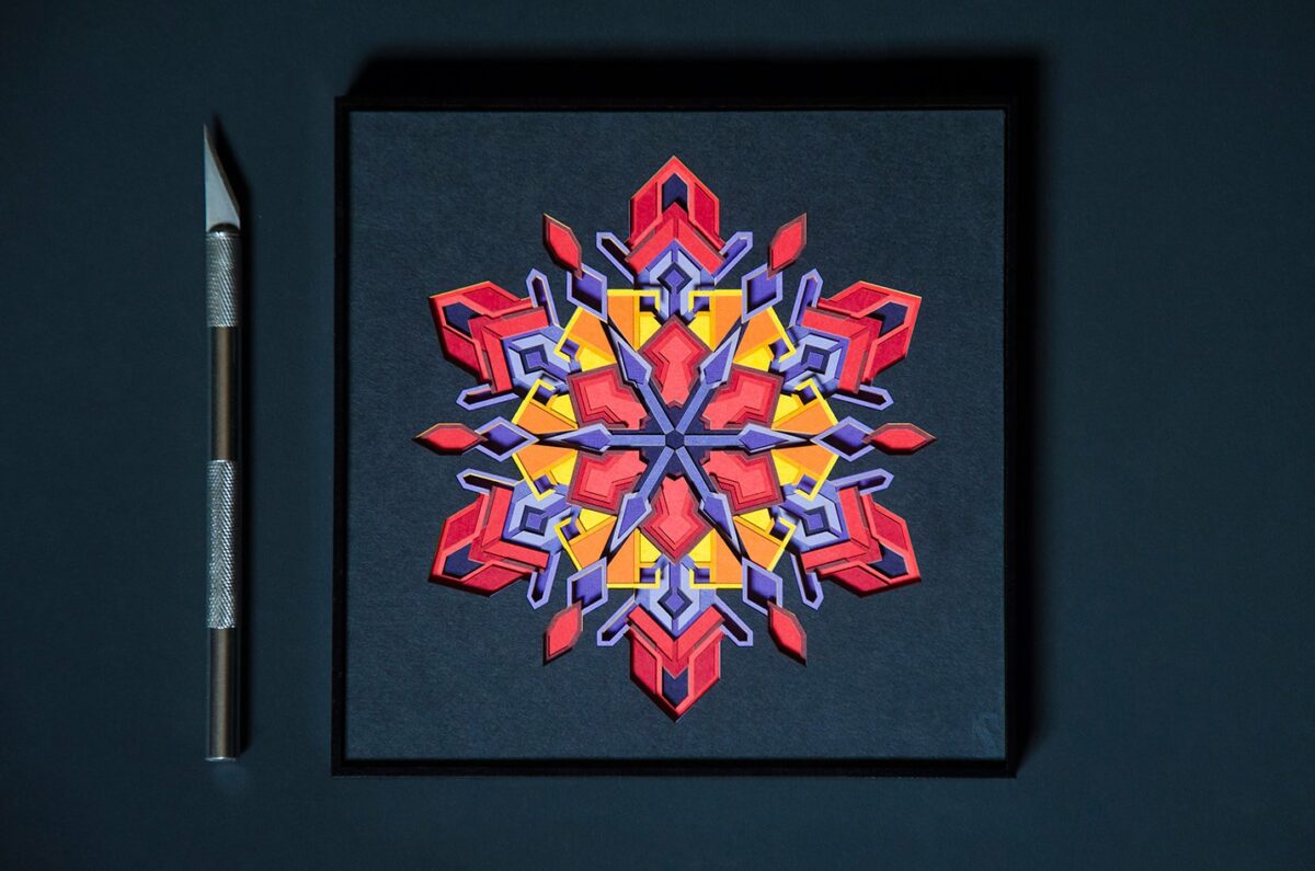 Crystal Bloom Stunning Paper Cuttings By Zubin Jhaveri Firefly